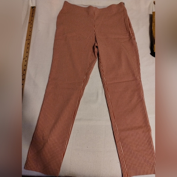 A New Day - Women's High-Rise Filted Hip & Thigh Skinny Ankle Pants - Brown - 8R - Picture 1 of 8